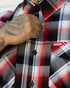 BURNOUT BAMBOO SHORT SLEEVE BUTTON UP - MENS